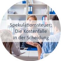 Steuerrecht bei Immobilien, Was ist steuerrechtlich bei einer Scheidung und dem Hausverkauf zu beachten?